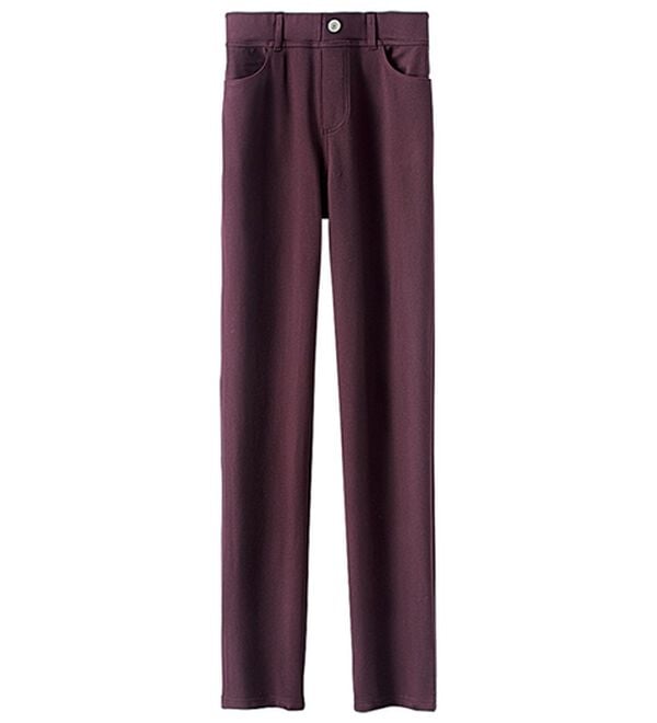 BELLUNA（ベルーナ）の「新触感！マシュマロみたいななめらかストレッチパンツ（フルレングスパンツ）」｜詳細画像
