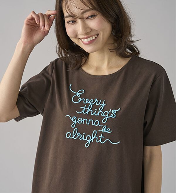 BELLUNA（ベルーナ）の「一枚で着映えるデコラＴ（Tシャツ）」｜詳細画像