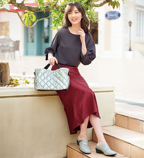 BELLUNA（ベルーナ）の「４Ｅ揺れるチャームレース切替ミュール（サンダル・ミュール）」｜詳細画像