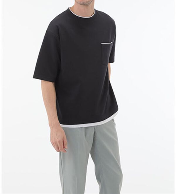 「着回し易さが魅力の楽するクリーンＴシャツ（メンズＴシャツ）」｜詳細画像