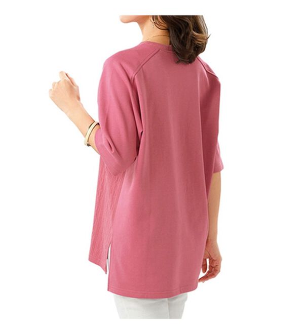 ルフラン（ルフラン）の「【３色組】ケーブル柄切替トレーナー＜ティーレ＞（トレーナー・スウェット）」｜詳細画像