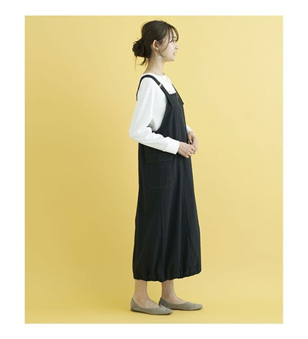 BELLUNA（ベルーナ）の「コクーンシルエットジャンパースカート（ジャンパースカート）」｜詳細画像