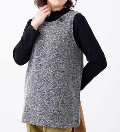 BELLUNA（ベルーナ）の「ブークレ素材チュニックアンサンブル（アンサンブル）」
