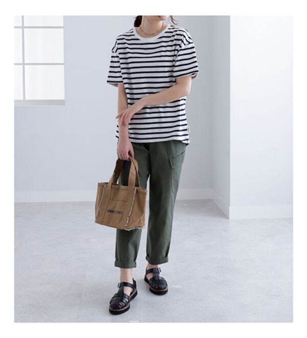 BELLUNA（ベルーナ）の「＜ｓｏｒａｆｕｋｕ＞こだわりポケットテーパードパンツ（テーパードパンツ）」｜詳細画像