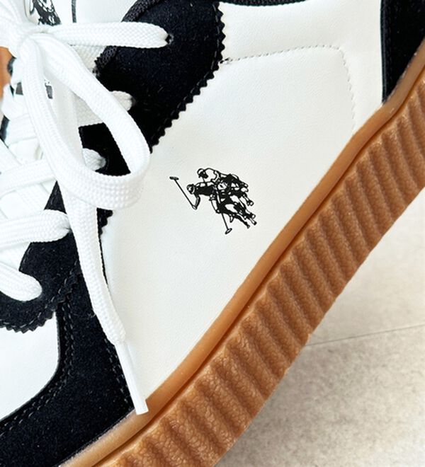 GeeRA（ジーラ）の「【ＵＳ．ＰＯＬＯＡＳＳＮ】厚底スニーカー（スニーカー）」｜詳細画像