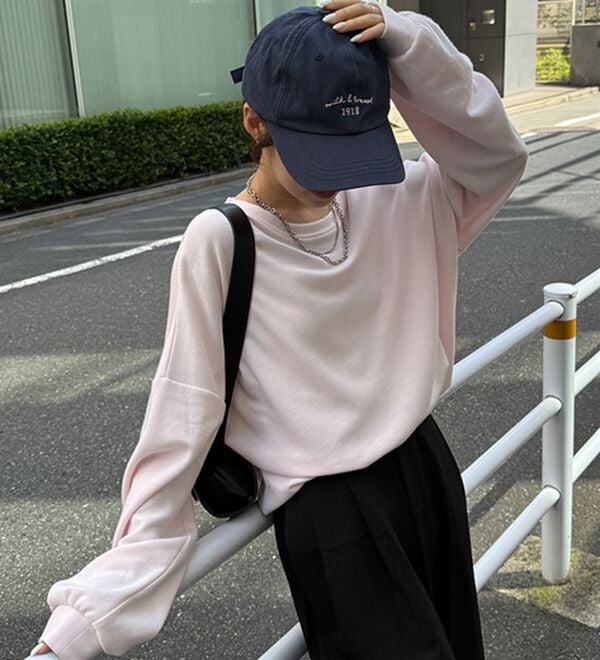 RANAN（ラナン）の「オーバーサイズスウェットＴ（カットソー）」｜詳細画像