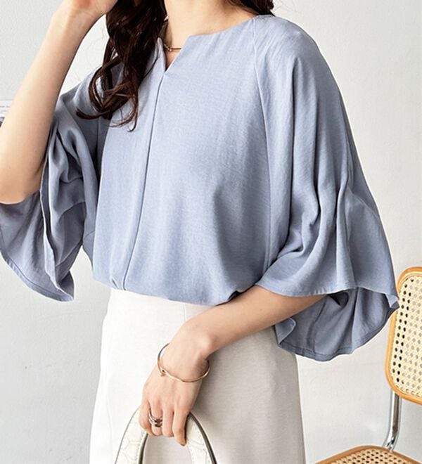 GeeRA（ジーラ）の「３ＷＡＹタックドルマンブラウス（ブラウス）」｜詳細画像