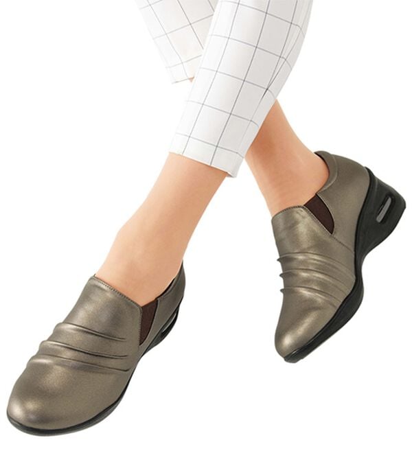 「＜足助（あしすけ）＞５Ｅシャーリング　エアシューズ（スニーカー）」｜詳細画像