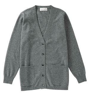 ルフラン（ルフラン）の「＜スタイルプリュ＞カシミヤ１００％カーディガン（ニットカーディガン）」｜グレー