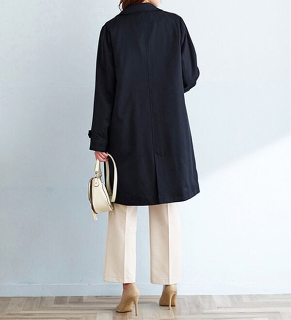 BELLUNA（ベルーナ）の「花粉対策！ライナー付ステンカラーコート（ロングコート）」｜詳細画像