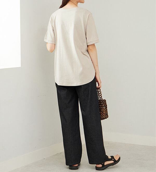 BELLUNA（ベルーナ）の「ヒンヤリ！着映えプリントプルオーバー（カットソー）」｜詳細画像