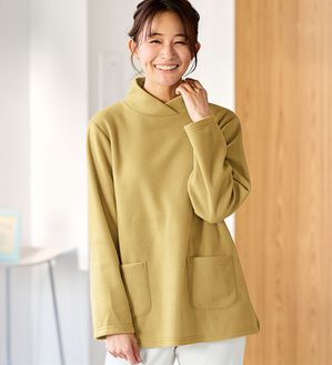 BELLUNA（ベルーナ）の「毎日着られる！快適フリースチュニック（チュニック）」｜詳細画像