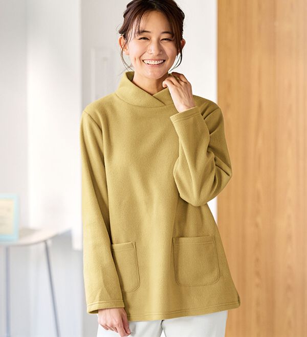 BELLUNA（ベルーナ）の「毎日着られる！快適フリースチュニック（チュニック）」｜詳細画像