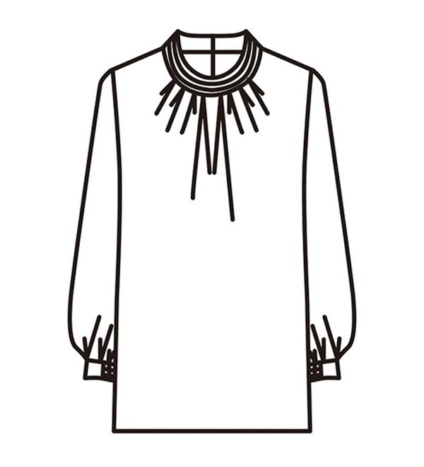 BELLUNA（ベルーナ）の「【３点セット】洗えるストレッチ素材！フォーマルパンツ３点セット（ブラックフォーマル（喪服・礼服））」｜詳細画像