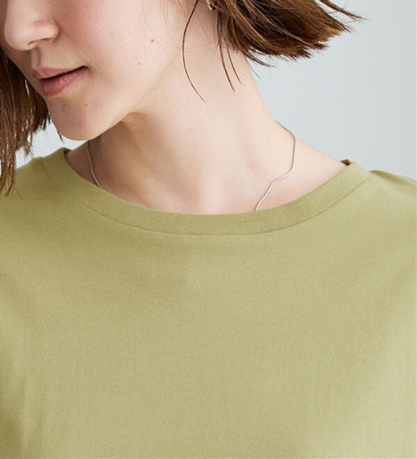 BELLUNA（ベルーナ）の「綿１００％大人顔サマ見えプルオーバー（カットソー）」｜詳細画像