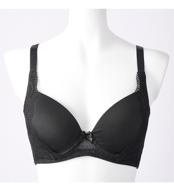 YU'NOW（ユナウ）の「しっかり脇高！美乳ブラセット（ブラジャー＆ショーツセット）」｜詳細画像