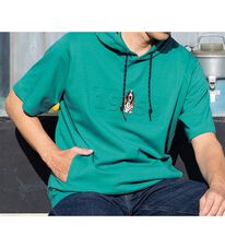 「＜ハッシュパピー＞パーカーＴシャツ（メンズパーカー）」