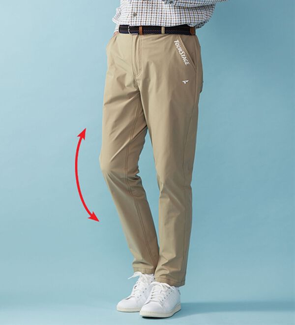 「【３本組】＜ツアーステージ＞ストレッチアクティブパンツ（メンズフルレングスパンツ）」｜詳細画像