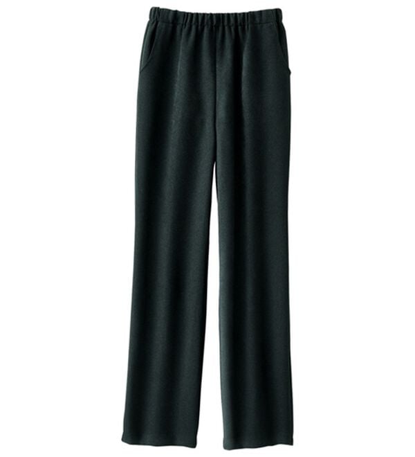 BELLUNA（ベルーナ）の「ウエストギャザーイージーパンツ（その他パンツ）」｜黒