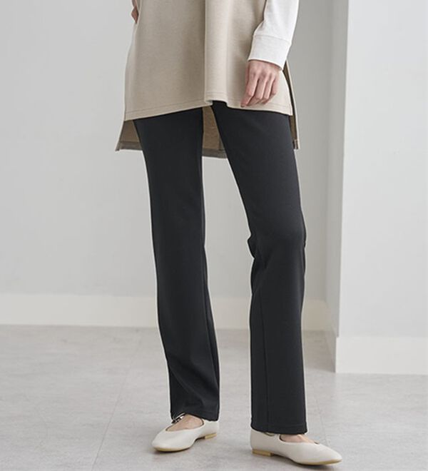 BELLUNA（ベルーナ）の「【裏起毛有無】ジャストフィットらくらくパンツ（フルレングスパンツ）」｜詳細画像