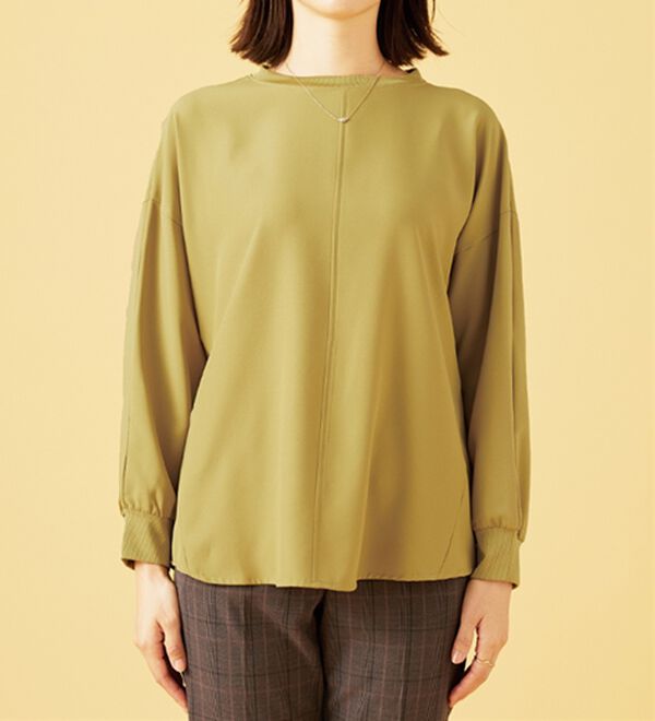 BELLUNA（ベルーナ）の「きれい見えドルマンプルオーバー（カットソー）」｜詳細画像