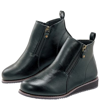 BELLUNA（ベルーナ）の「ゆったり５Ｅダブルファスナーブーツ（ブーツ）」
