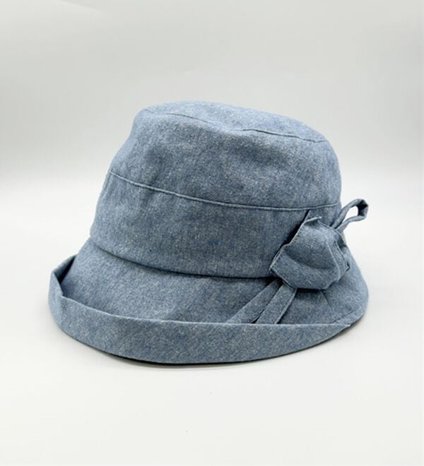 BELLUNA（ベルーナ）の「お洒落に日差し対策！綿１００％小顔魅せクロッシェ（帽子）」｜詳細画像