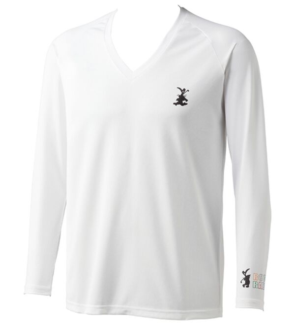 「＜ロッキーラビット＞接触冷感インナー（メンズスポーツウェア（トップス））」｜ホワイト