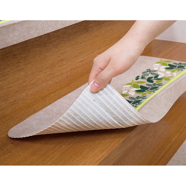 「足元見やすい階段マット　１５枚組（玄関マット）」｜詳細画像