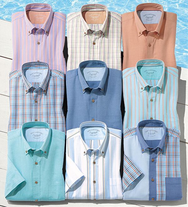 「大人のサマーオックス半袖シャツ（メンズシャツ）」｜詳細画像