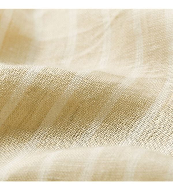 「きちんと見えるフレンチリネン１００％シャツ（メンズシャツ）」｜詳細画像