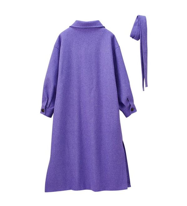 GeeRA（ジーラ）の「ポケットデザインステンカラーコート（ロングコート）」｜詳細画像