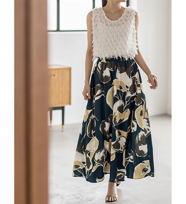 RANAN（ラナン）の「カットジャカードブラウス（ブラウス）」｜詳細画像