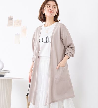 Viola e Viola（ヴィオラ エ ヴィオラ）の「UVカットカーディガン＜ロング丈・ミドル丈＞（その他カーディガン）」