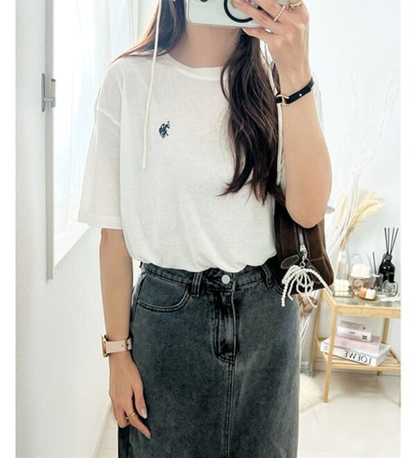 GeeRA（ジーラ）の「【Ｕ．Ｓ．　ＰＯＬＯ　ＡＳＳＮ．】スラブシアーTシャツ（Tシャツ）」｜詳細画像