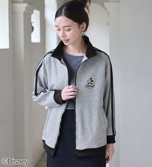 BELLUNA（ベルーナ）の「＜Ｄｉｓｎｅｙ＞【ミッキー＆ミニー】裏毛トラックジャケット（ブルゾン）」｜詳細画像
