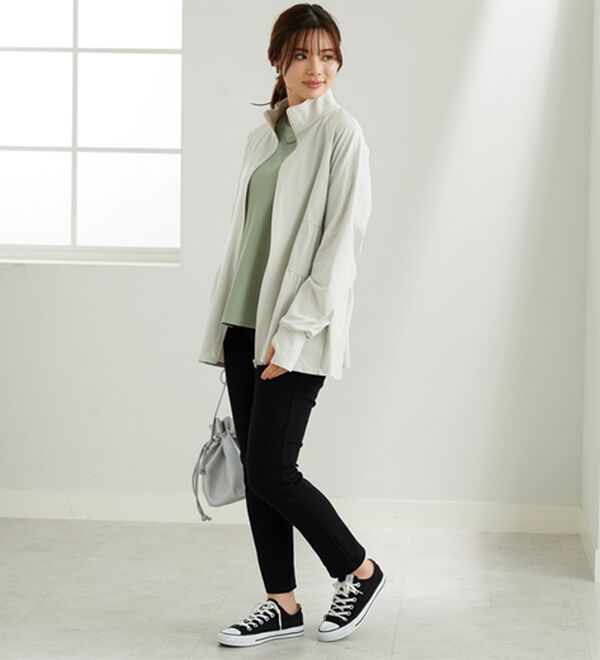 BELLUNA（ベルーナ）の「ティアードデザインラッシュガードＵＶ対策ジャケット（パーカー）」｜詳細画像