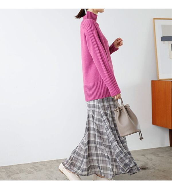 GeeRA（ジーラ）の「切替フレアーロングスカート（ロングスカート）」｜詳細画像