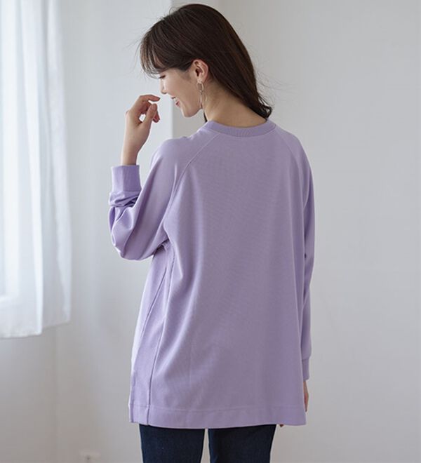 BELLUNA（ベルーナ）の「サイド切替ゆったりチュニック（チュニック）」｜詳細画像