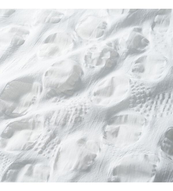 ルフラン（ルフラン）の「【２色組】ぽこぽこ可愛い涼やかブラウス（ブラウス）」｜詳細画像