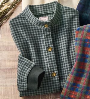 ルフラン（ルフラン）の「家計に安心！あったかフリースジャケット（その他カーディガン）」｜グレー系チェック