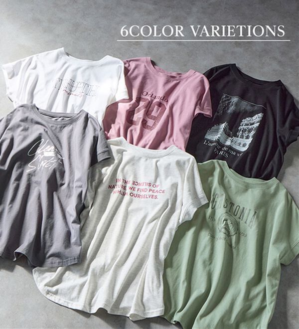 BELLUNA（ベルーナ）の「ひんやリッチコットン大人のゆったりドルマンＴシャツ（カットソー）」｜詳細画像