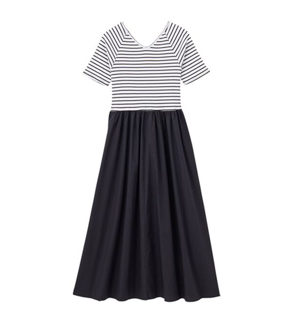 GeeRA（ジーラ）の「前後２ＷＡＹドッキングワンピース（カットソーワンピース）」｜詳細画像