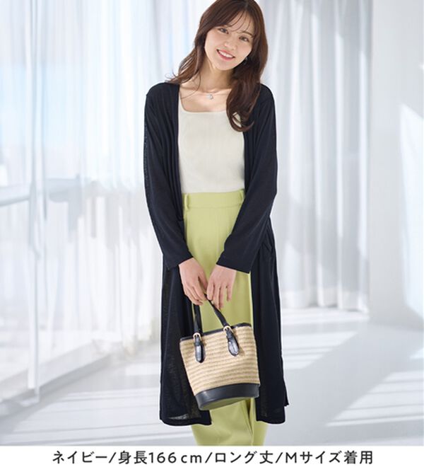 「【選べる丈】さらっと軽いサマーカーディガン（その他カーディガン）」｜詳細画像