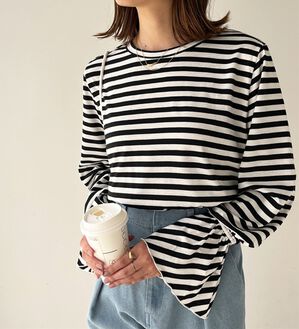 GeeRA（ジーラ）の「ベルスリーブカットソー（カットソー）」｜詳細画像