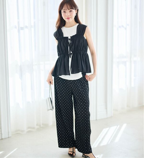 RANAN（ラナン）の「＜BC＞綿100％ひんやりタンクトップ（カットソー）」｜詳細画像