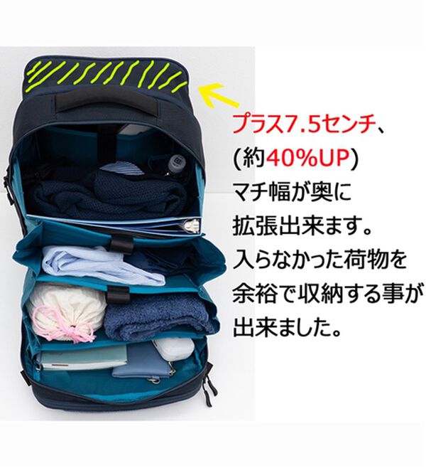 「飛び出す収納と拡張機能のスマートリュック（その他メンズバッグ）」｜詳細画像