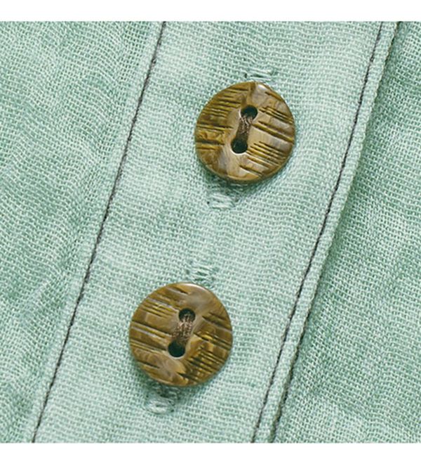 ルフラン（ルフラン）の「シャンブレー生地ロングブラウス（ブラウス）」｜詳細画像