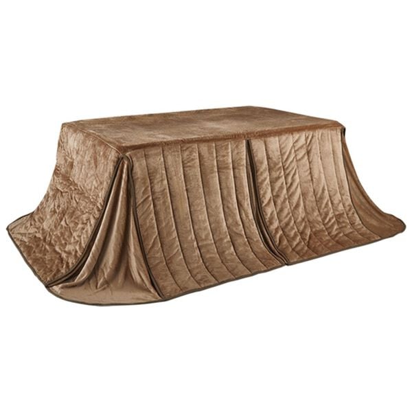 「極あったかダイニングこたつ布団（マット付）（こたつ布団）」｜詳細画像