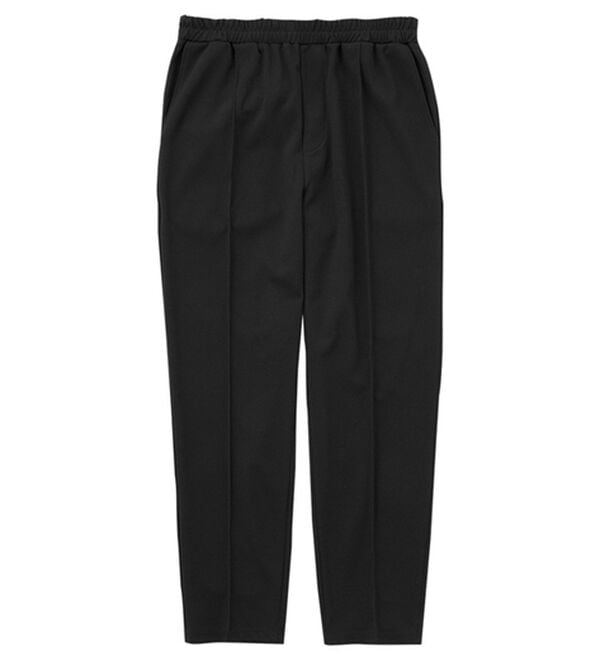 REMEN'S（リメンズ）の「【夏に嬉しい！４つの機能付】カットジョーゼットピンタックパンツ（メンズフルレングスパンツ）」｜ブラック